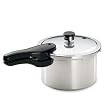 NATIONAL PRESTO INDUSTRIES INC. 01241 4-Quart Aluminum Pressure Cooker