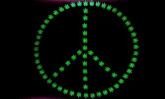 AvidFlag 3x5 (tm) Marijuana Peace Flag Pot Weed Flag