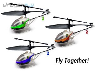 31ag1S VeOL Combo, 1 Red, 1 Green, 1 Blue Venom Micro Ranger Mini RC Helicopters   Fly Together!