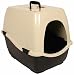 Garten & Freizeit : Katzentoilette "Bill 1 S", mit Haube,schwarz/creme