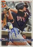 Jeff Duncan, Binghamton Mets - Mets Affiliate Autographed Card