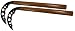 Search : Deluxe Steel Kama with 7" Blade & 15" Handle - Valor 301, Martial Arts Other
