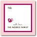 Personalized Gift Tag Stickers - Sweet Moments: Tea Rose By Simply Put For Tiny Prints
