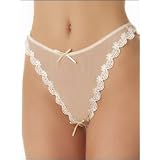 Ladylike Crotchless Panty.