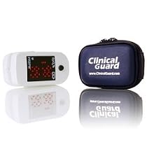 Finger Pulse Oximeter Octive Tech 300C with Easy-Carry Soft Case