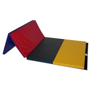 Bonded Foam RAINBOW Mat 4x8x2 Mat Velcro 2 ends by 