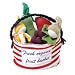 100% Organic Cotton Stuffed Multi Fruit Tote