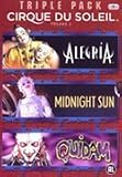 Cirque du Soleil - Triple Pack (Vol. 2) - 3-DVD Set ( Cirque du Soleil: Alegría / Cirque du Soleil: Midnight Sun / Cirque du Soleil: Quidam ) ( Alegría / Midnight Sun / Quidam )