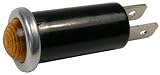 Pico 5524PT 12 Volt 16 Amp Amber Illuminated Indicator Light 1 Per Package