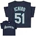 Ichiro Suzuki Seattle Mariners Name and Number T-Shirt (Medium)