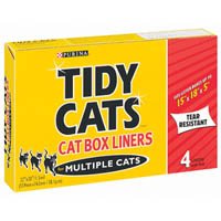 - TIDY CAT LINERS 12/4 Count