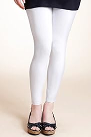 Cotton Rich Stretch Plain Leggings