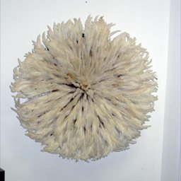 African Feather Headdress - White
