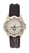 Pittsburgh Steelers Superbowl Xl Champs All Star Ladies Black Leather Strap Watch