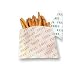 Yellow French Fry Bags 4 7/8 x 4 (459BC) Category: French Fry