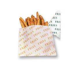Wax French Fry Bags (458BC)