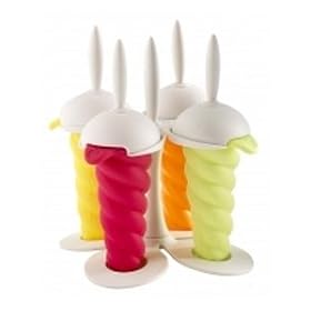 Mastrad Ice pop Maker, Silicone, Assorted Colours