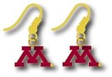 Minnesota Golden Gophers - NCAA Team Logo Dangler Earrings
