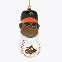 Baltimore Orioles MLB Team Tackler Player Ornament (4.5" African American)