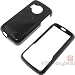 Black Shield Protector Case for Qwest Fusion HTC 5800 (type V)
