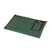 PM Company Flat Dark Green Transit Sack, 14 Inches Width x 11 Inches Height (04648)