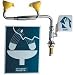 Chicago Faucets 9004-RHNF N/A Laboratory Right Hand Deck Mounted Swing Eye/Face Wash ...