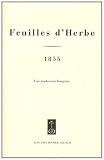 "feuilles dherbe ; leaves of grass"