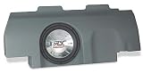 MTX ThunderForms -- Unloaded Single 10 Custom-fit enclosure for 2001-03 Ford F-150 SuperCrew with 40/60 split rear seat Gray