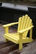 Child's YELLOW Cedar Adirondack Chair for Kids Child's YELLOW Cedar Adirondack Chair for Kids