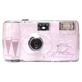 Champaign Purple Disposable Wedding Camera - 12 Pack by 