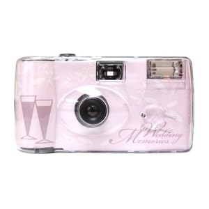 10 Pack Champaign Purple Disposable Wedding Cameras - Matching Table Cards Included - 27... by