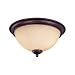 Savoy House Nachez English Bronze Two-Light Flush Mount