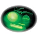 Leuchtender Golfball