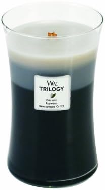 Woodwick Jar Candle (Large) (Warm Woods)