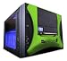 APEVIA X-QPACK2-GN/500 Aluminum Case w/ 3 Window 500W Power Supply - Green