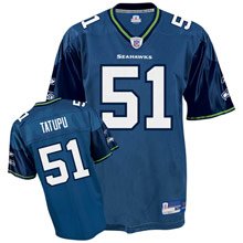 Reebok Seattle Seahawks Lofa Tatupu Replica Jersey Medium