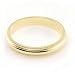 10K Yellow Gold Wedding Bands 3mm Milgrain