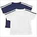 Boys Poly Pique Shoulder Stripe Tee