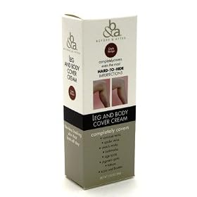 Before & After Leg & Body Dark Beige Cover Cream 2.25 oz.