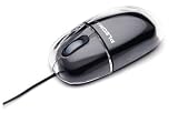 Samsung Pleomax SPM-7000XB Crystal Optical Scroll Mouse with Blue LED