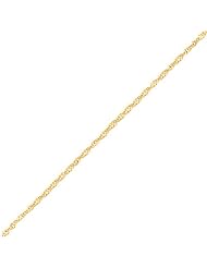 14K Gold 1.6mm Singapore Chain
