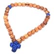 Olive wood with Knots Orthodox chaplet Rosary - Chotki (33 Beads, size 8mm)