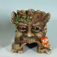 Pipe Smoking Garden Tree Spirit Toad House