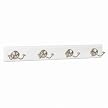 LYNK Meridian Wall-Mounted Hooks White