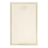 UPC 634680656792 product image for Gartner® Studios Gold Heart Wedding Invitation and Response Card Kit 50 Count, I | upcitemdb.com