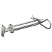 CM M8134 Hot Forged Carbon Steel Straight Clevis Shackle with T-Handle Cotter Pin, 3/4" Bail Size, 12000 Working Load Limit