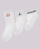 Michael Jordan Kid's Black 3-pairs Boys Socks by Nike