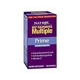 Natrol My Favorite Multiple Capsules Prime, 120-Count