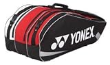 Yonex Tournament Thermal 9 Pack Tennis Bag (Black/Red)