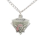 Pittsburgh Pirates Chain Necklace & Enameled Pewter Pendant - MLB Baseball Fan Shop Sports Team Merchandise